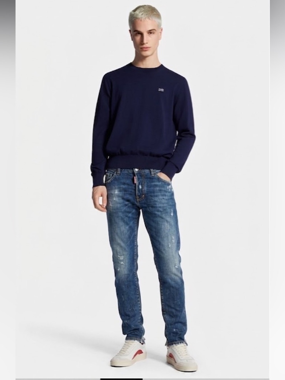DSQUARED2 Medium Wash Cool Guy Jeans Slim
